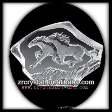 Intaglio de cristal K9 de molde S001